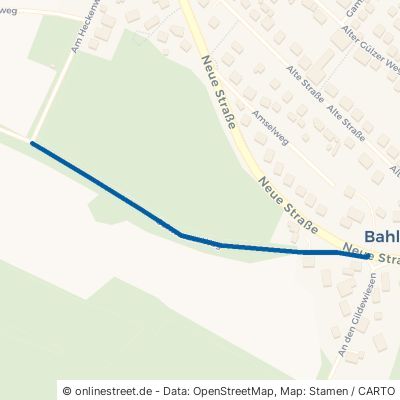 Schwarzer Weg Boizenburg Bahlen 