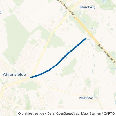 Schleifweg 16356 Ahrensfelde Blumberg 
