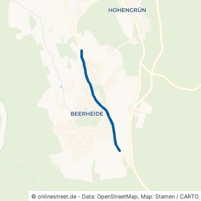 Rempesgrüner Straße Auerbach (Vogtland) Beerheide 