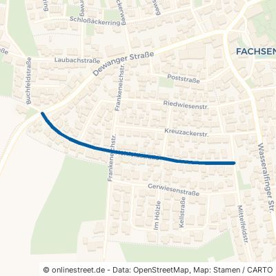 Hohfeldstraße Aalen Fachsenfeld 