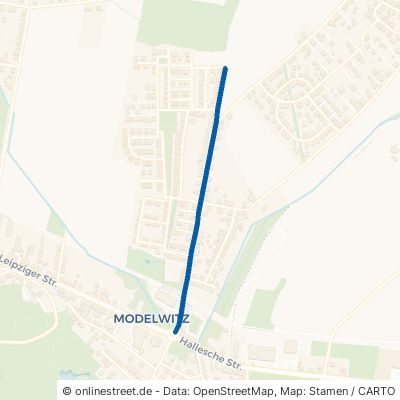 Modelwitzer Straße Schkeuditz 