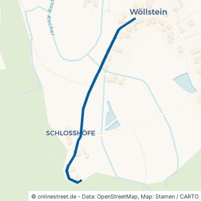 Kapellenweg Abtsgmünd Wöllstein 