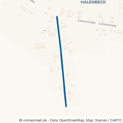 Waldstr. Halenbeck-Rohlsdorf Halenbeck 