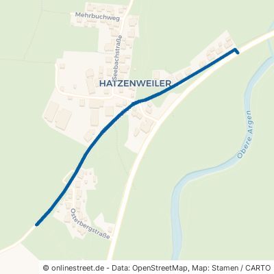 Hiltensweiler Straße Wangen im Allgäu Hiltensweiler 