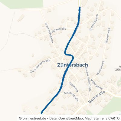 Kasseler Straße Sinntal Züntersbach 