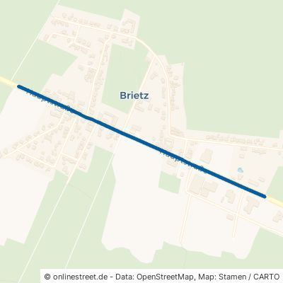 Hauptstraße Salzwedel Brietz 