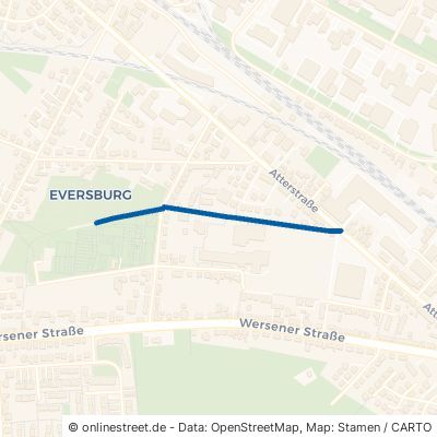 Grüner Weg Osnabrück Eversburg 