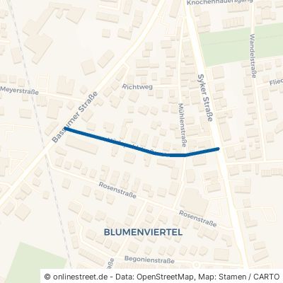 Hüdepohlstraße Stuhr Brinkum 