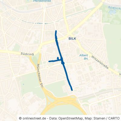 Himmelgeister Straße Düsseldorf Bilk 