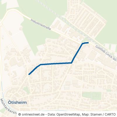 Bahnhofstraße Ötisheim 