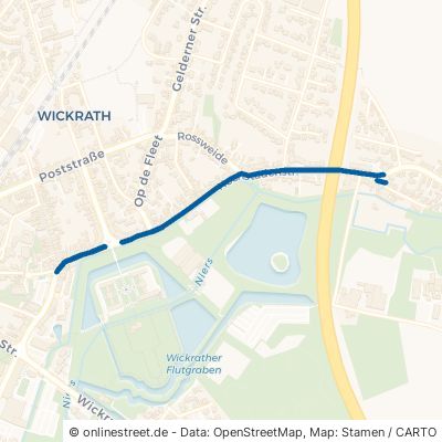 Hochstadenstraße Mönchengladbach Wickrath Süd