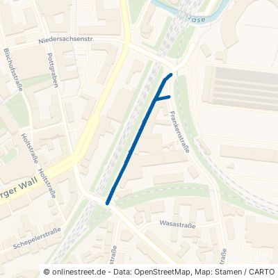 Dammstraße Osnabrück Fledder 