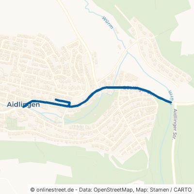 Böblinger Straße Aidlingen 