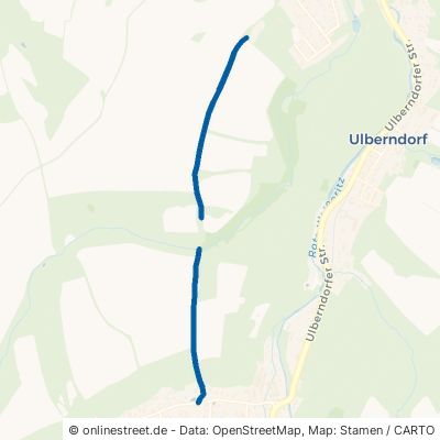 Alte Osterzgebirgische Straße Dippoldiswalde 