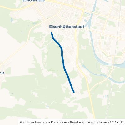 Neuzeller Landweg Eisenhüttenstadt 