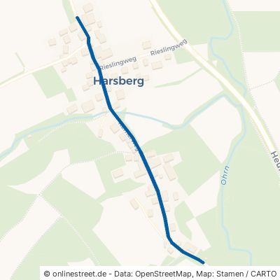 Kernerweg Pfedelbach Harsberg 