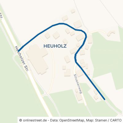 Dachsteigerstraße Pfedelbach Heuholz 