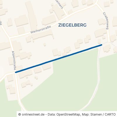 Schusterweg Bad Grönenbach Ziegelberg 