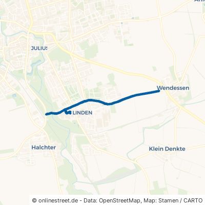 Halberstädter Straße Wolfenbüttel Stadtgebiet 