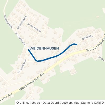Rothenbachweg Bad Berleburg Weidenhausen 