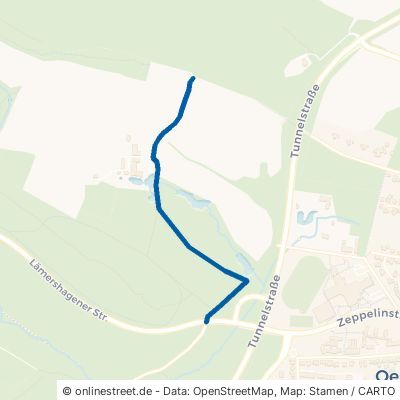 Menkhauser Weg Oerlinghausen Lipperreihe 