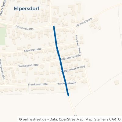 Dautenwindener Straße Ansbach Elpersdorf 