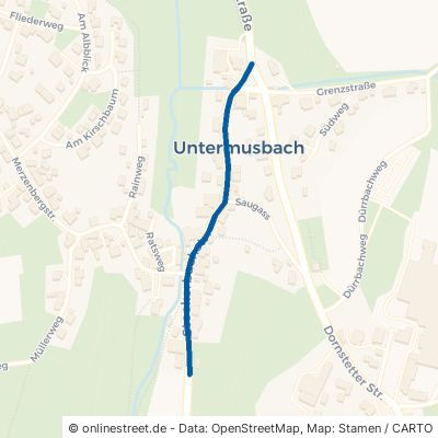 Stockerbachstraße Freudenstadt Musbach 