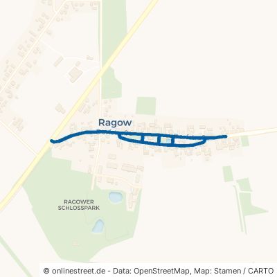 Dorfstraße Ragow-Merz Ragow 