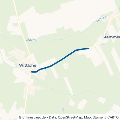 Stemmener Straße Kirchlinteln Wittlohe 