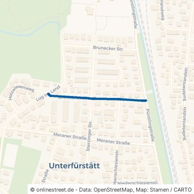 Brennerstraße Rosenheim Fürstätt 