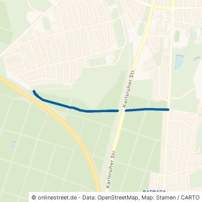 Grenzweg Darmstadt Eberstadt 