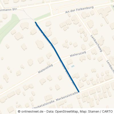 Arnold-Böcklin-Straße Weimar Südstadt 