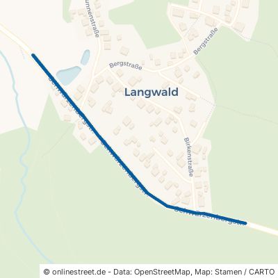 Schwärzenbergstraße Pösing Langwald 