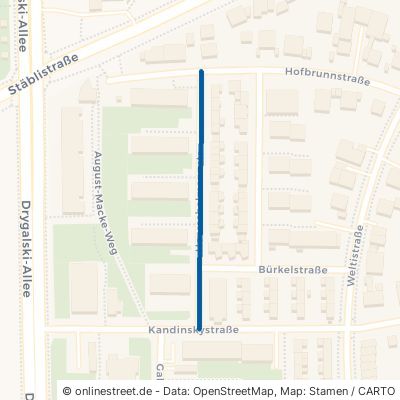 Hoerschelmannstraße München Thalk.Obersendl.-Forsten-Fürstenr.-Solln 