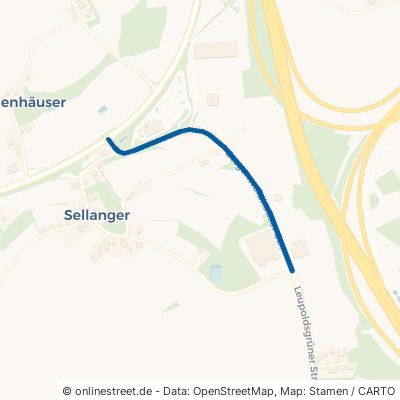 Stegenwaldhauser Straße Selbitz Sellanger 