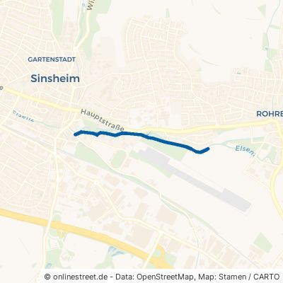 Wiesentalweg Sinsheim 