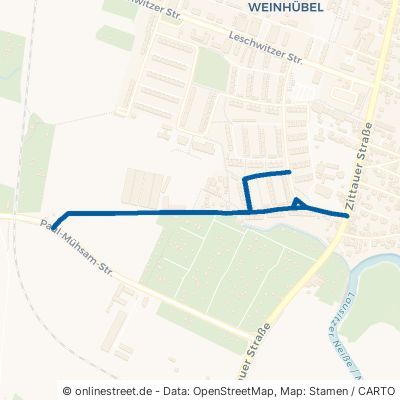 Fritz-Heckert-Straße Görlitz Weinhübel 