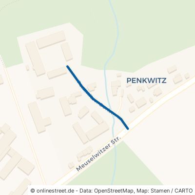 Penkwitzer Dorfstraße Elsteraue Prehlitz-Penkwitz 