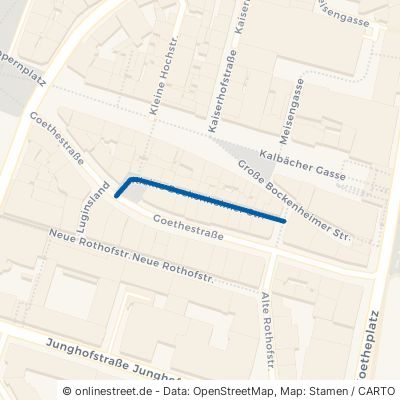 Kleine Bockenheimer Straße 60313 Frankfurt am Main Innenstadt Innenstadt