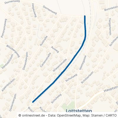 Bahndammstraße Lottstetten 