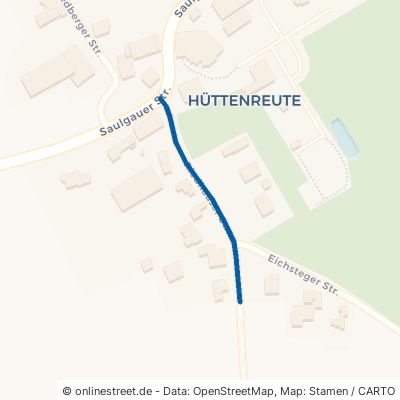 Riedhauser Straße Hoßkirch Hüttenreute 