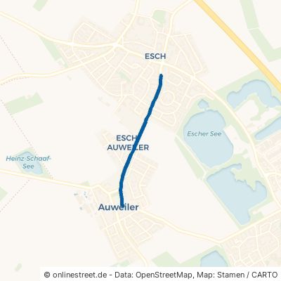 Auweilerstraße Köln Esch/Auweiler 