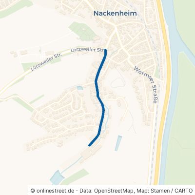 Weinbergstraße Nackenheim 