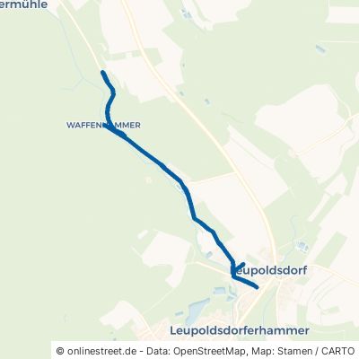 Waffenhammerweg Tröstau Leupoldsdorf 