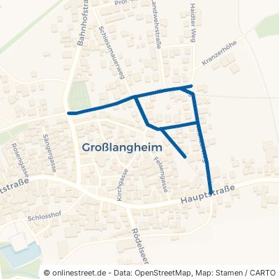 Kranzerweg Großlangheim 