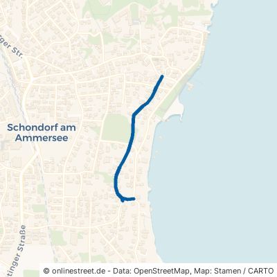 Pfitznerstraße Schondorf am Ammersee 