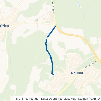 Bergweg Taunusstein Neuhof 