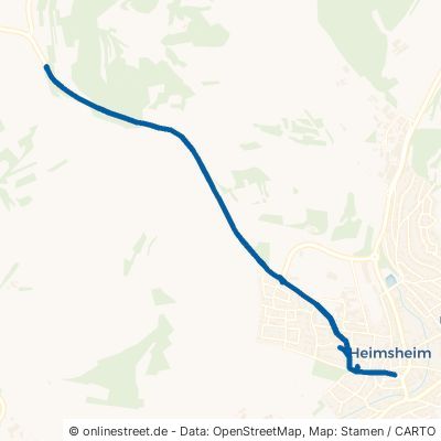 Pforzheimer Straße Heimsheim 