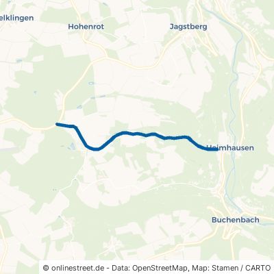 Hohstraße Mulfingen Heimhausen 