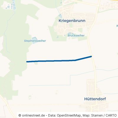 Kriegenbrunner Grenzweg Erlangen 